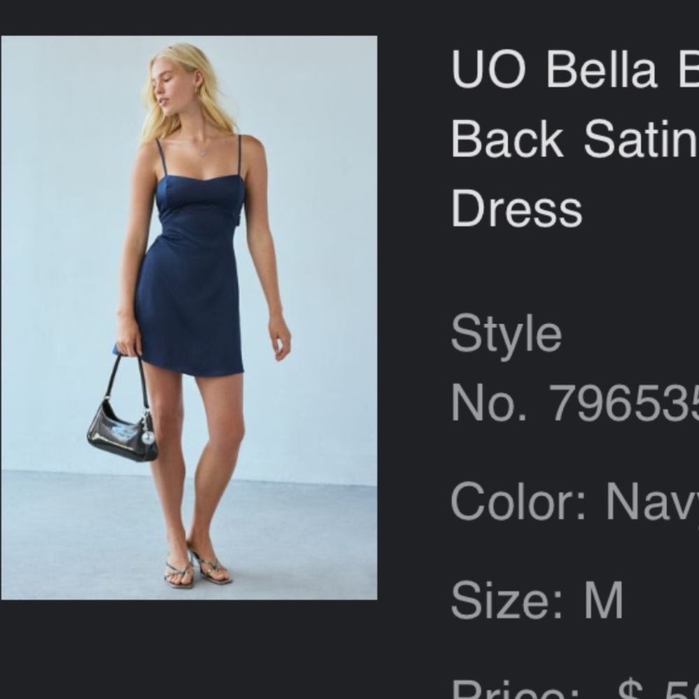 Urban Outfitters mini dress, Brand New with tags